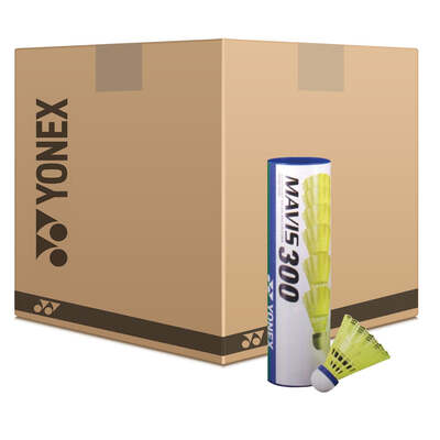Yonex Mavis 300 Yellow Shuttlecock 25 dozen