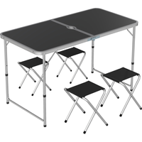 Camping Table and Camping Chairs