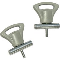 Awning Rail Stoppers twin pack 6mm
