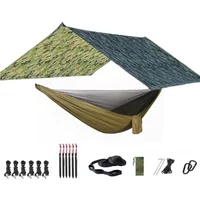 Portable Hammock with Canopy & Bug Net