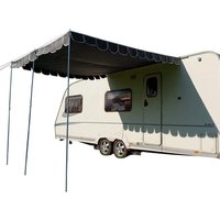 Retro Caravan Shade Canopy - Charcoal
