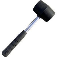 Rubber Camping Mallet 16oz Steel Shaft