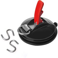 Awning Suction Cup Fastener With Ring & 2 S-Hooks