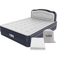 Yawn Air Bed Deluxe With Custom Fitted Sheet Included, King