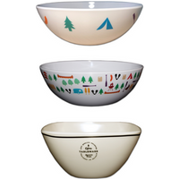 Pack of 4 Melamine Bowls (Random Selection)