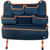 Rear Double Seat Storage Organiser - Orange