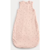 M&S Pure Cotton Polka Dot 1.5 Tog Sleeping Bag (0-3 Yrs) Cream Mix