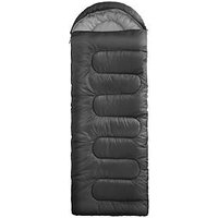Silentnight Camping Collection Softfill™ Adult Sleeping Bag - Black